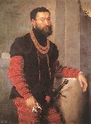 MORONI, Giovanni Battista Portrait of a Soldier sg oil